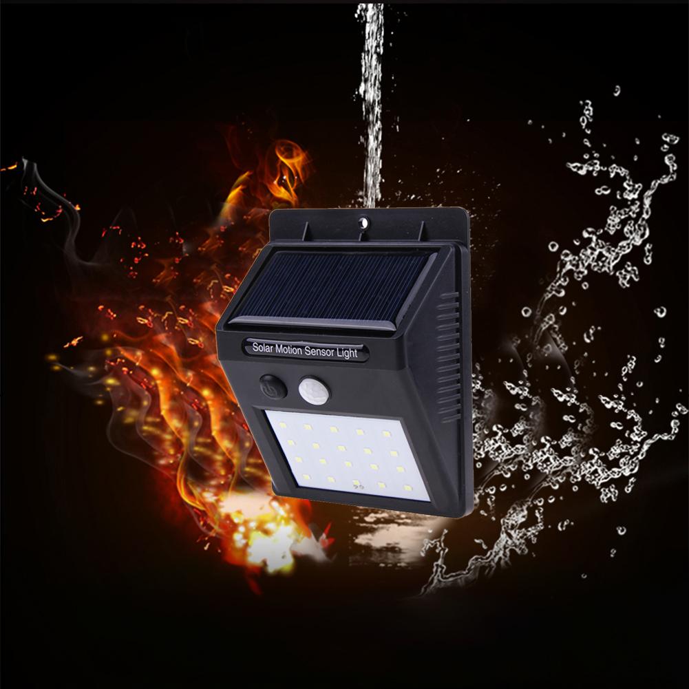

20 LED Solar Motion Sensor Wall Waterproof-Outdoor Solar Light, 501 Original