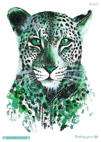 Sdrawing Transfer fake tattoo Waterproof Temporary Tattoo sticker men women Tiger wolf tattoo flash tatto arm tatoo makeup sticker