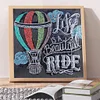 Life Is A Beautiful Ride  | Crystal Rhinestone  | Full Round Diamond Painting Kits