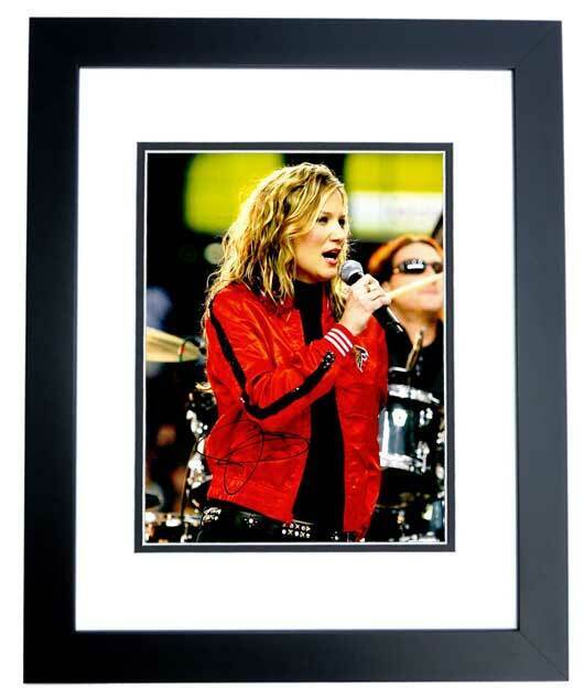 Jennifer Nettles Signed Sugarland Country Singer 11x14 inch Photo Poster painting FRAMED