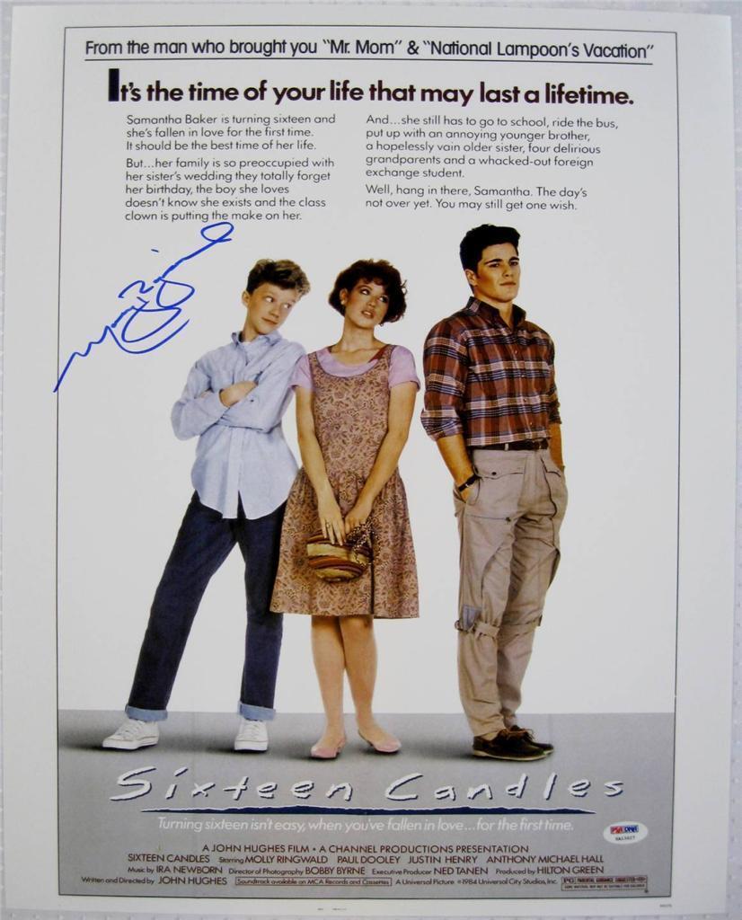 MOLLY RINGWALD Signed 16x20 Sixteen Candles Photo Poster painting PSA ITP COA Auto Autograph (B)