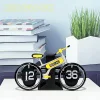 Bicycle Flip Clock, Retro Digital Flip Desk Clock, Retro Design Automatic Flip Clock Home and Office Decor