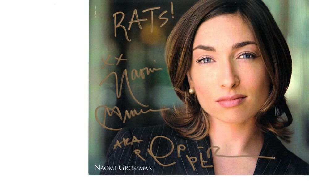 Naomi Grossman Original Autographed 8X10 Photo Poster painting