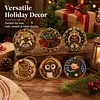 6pcs DIY Pearl Diamond Painting Christmas Tree Hanging Ornaments