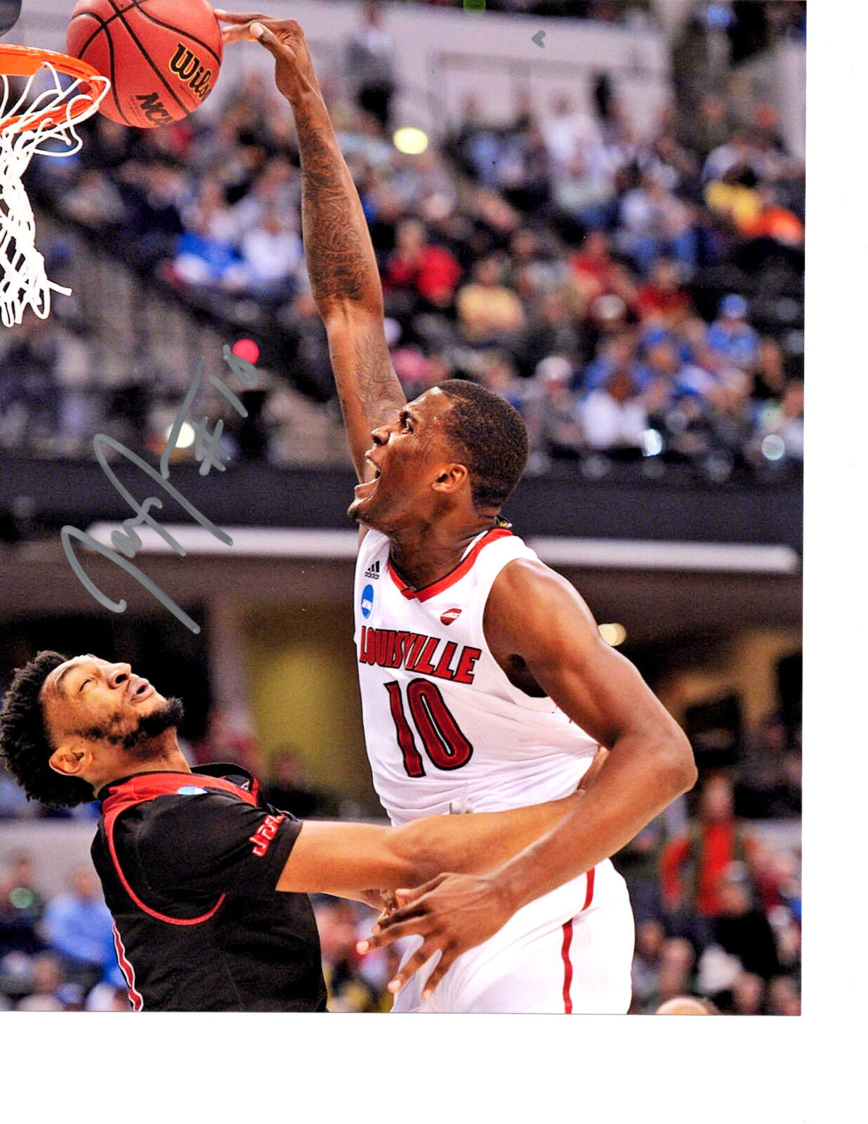 Jaylen Johnson Autograph Signed Photo Poster painting 8x10 Louisville Cardinals COA