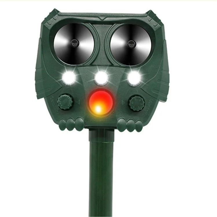 Ultrasonic Raccoon Repeller - Solar Powered - Get Rid of Raccoon