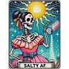 Skullgirl-11CT Stamped Cross Stitch 50*65cm/19.69*25.59in (Big Size)