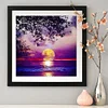 Diamond Painting-5D Full Round Drill Moon