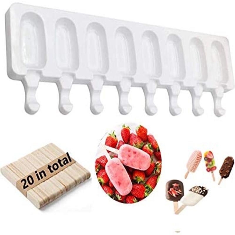 

Silicone Ice Cream Ice Cream Molds Homemade Ice Tray Molds, 501 Original