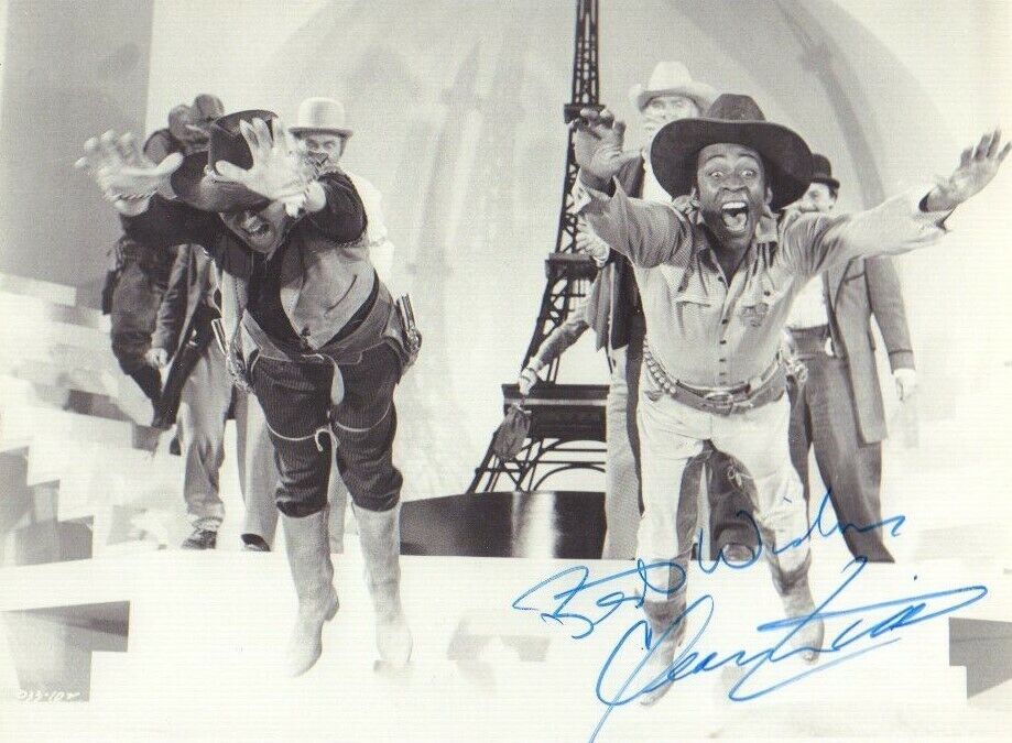 CLEAVON LITTLE Signed 'Blazing Saddles' Photo Poster paintinggraph - Film Star Actor - preprint