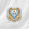 (US Local)Jesus Praying DIY Diamond Painting Dots Pendant Rhinestone Diamond Art Pendants