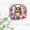 Owl Double Sided - 5D DIY Pendant