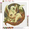 Pokemon Eevee - Rundbohrer Diamant Malerei - 30*30CM