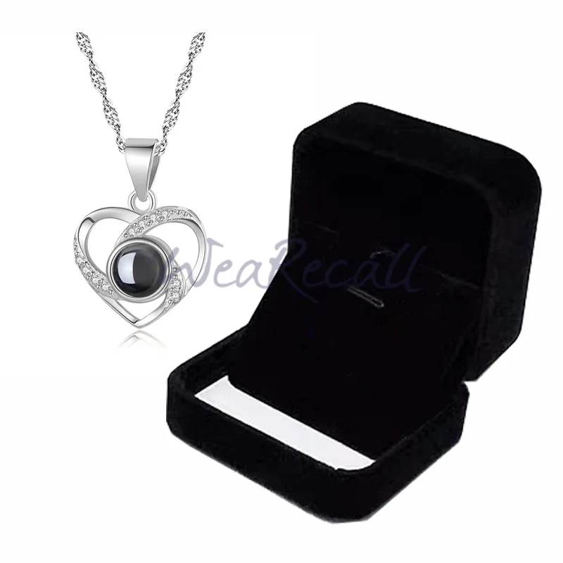 New Projector Picture Custom Personalized Photo Necklace Best Mother's Day Gift  wetirmss