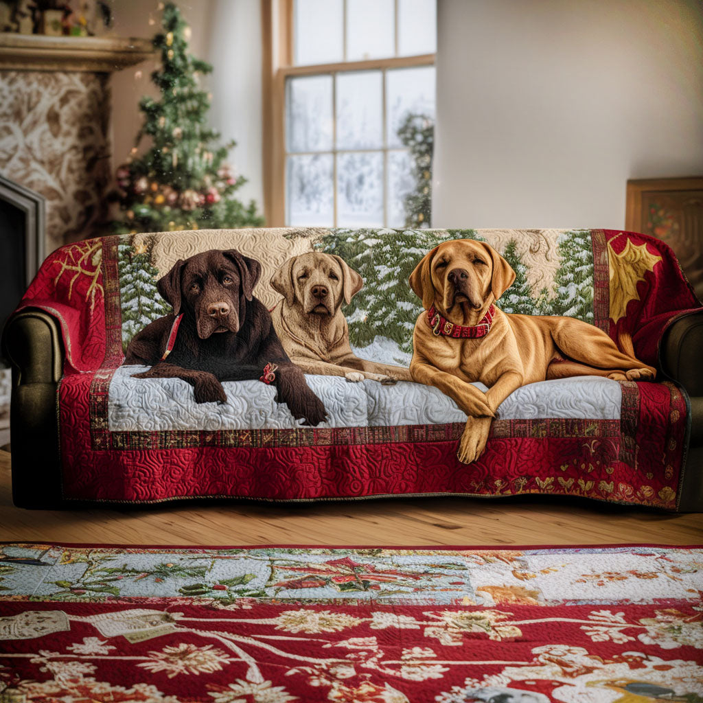 Labrador Legacy Quilted Sofa Cover NCU0PT10178 everthome