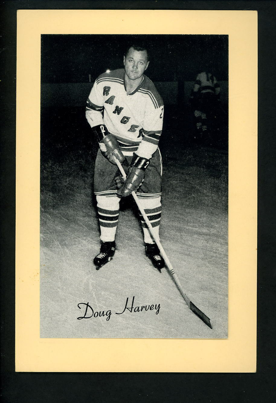 # 321 Doug Harvey 1944-63 Beehive Group 2 Photo Poster paintings New York Rangers