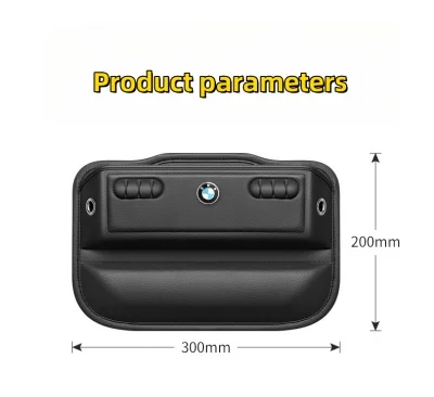 Car Seat Gap Storage Box Leak-proof Car Storage Box
