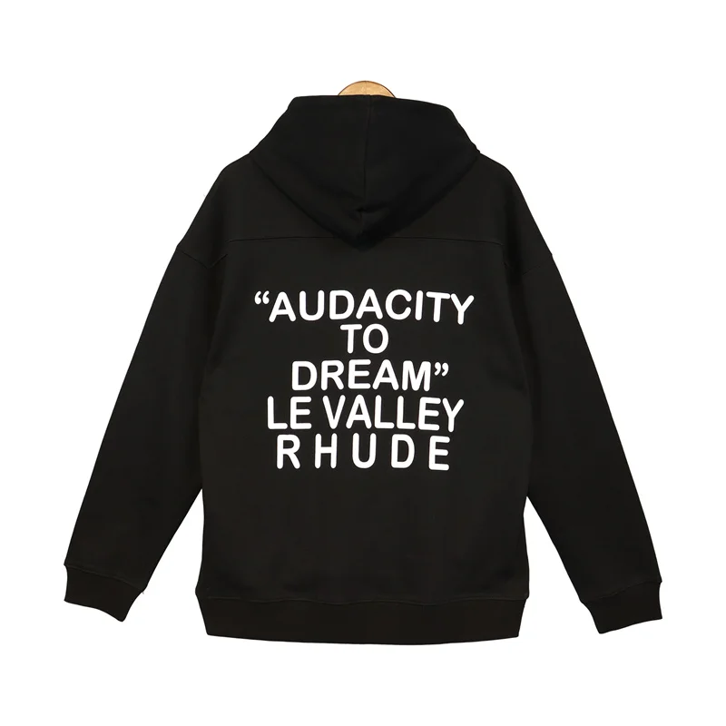 RHUDE 2023 new hoodie sports sweater