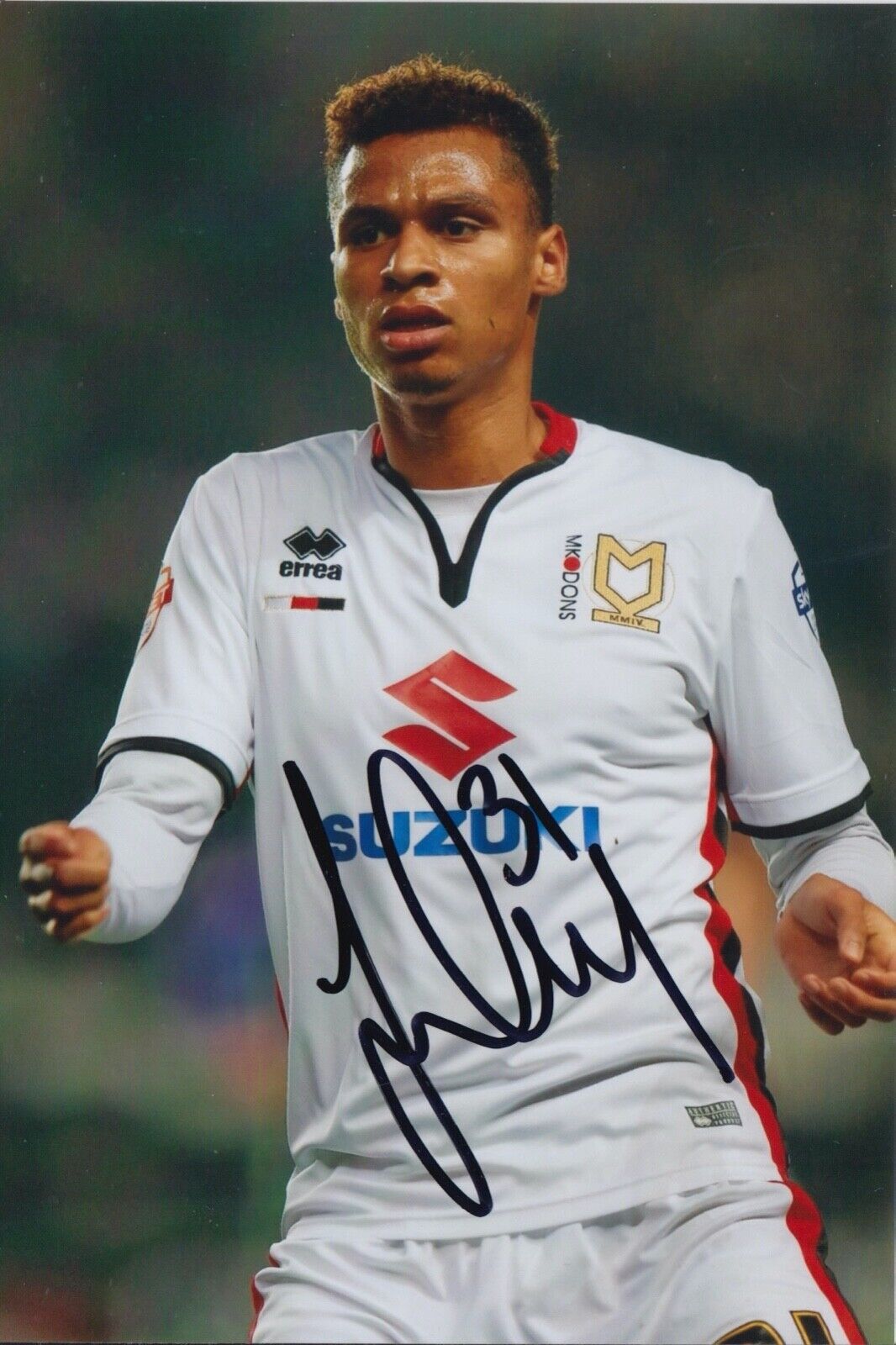 JOSH MURPHY HAND SIGNED 6X4 Photo Poster painting - FOOTBALL AUTOGRAPH - MK DONS 1.