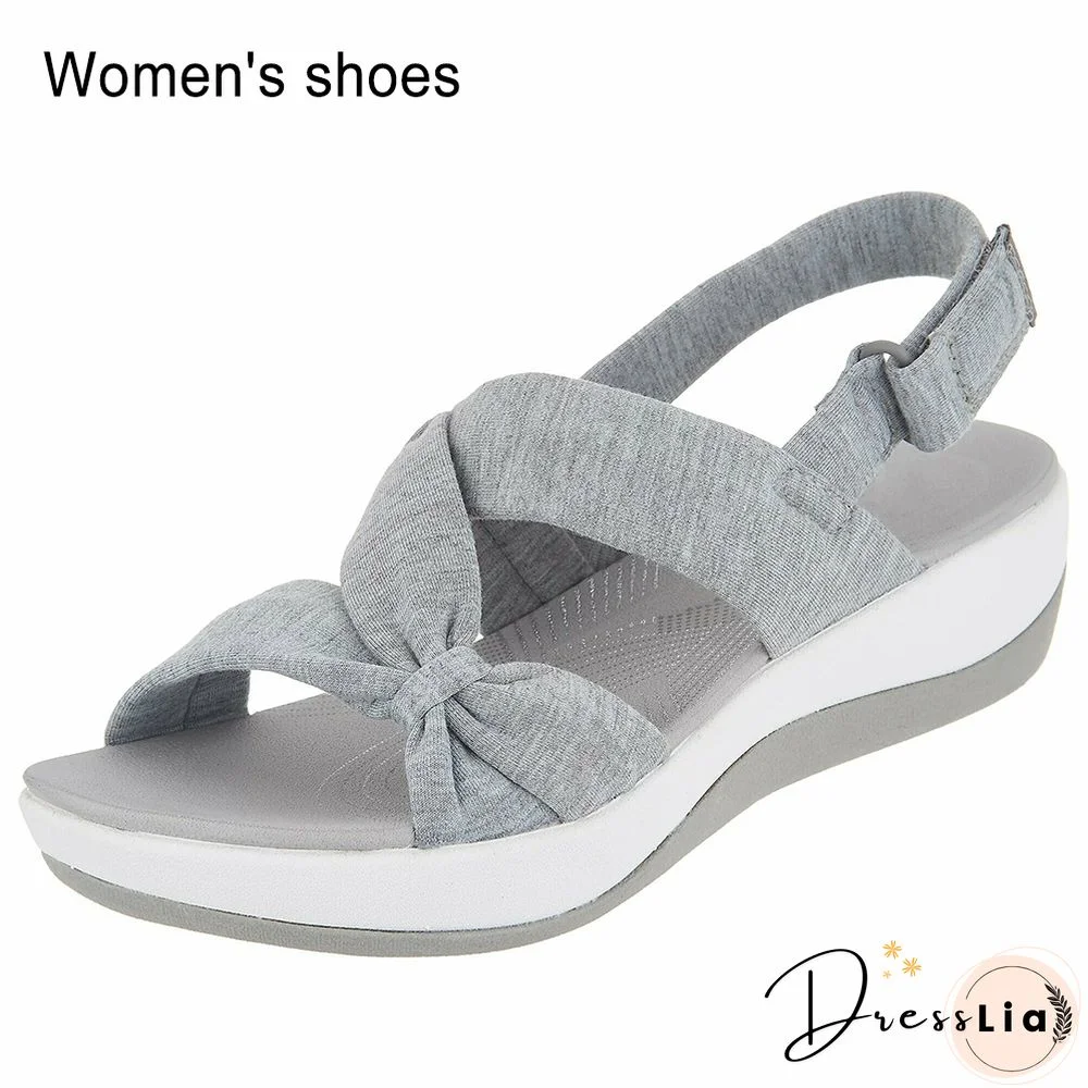 Summer Sandals For Women Summer Beach Shoes Buckle Design Thick Sole Sandals Fashion Ladies Casual Shoes Chaussure Femme