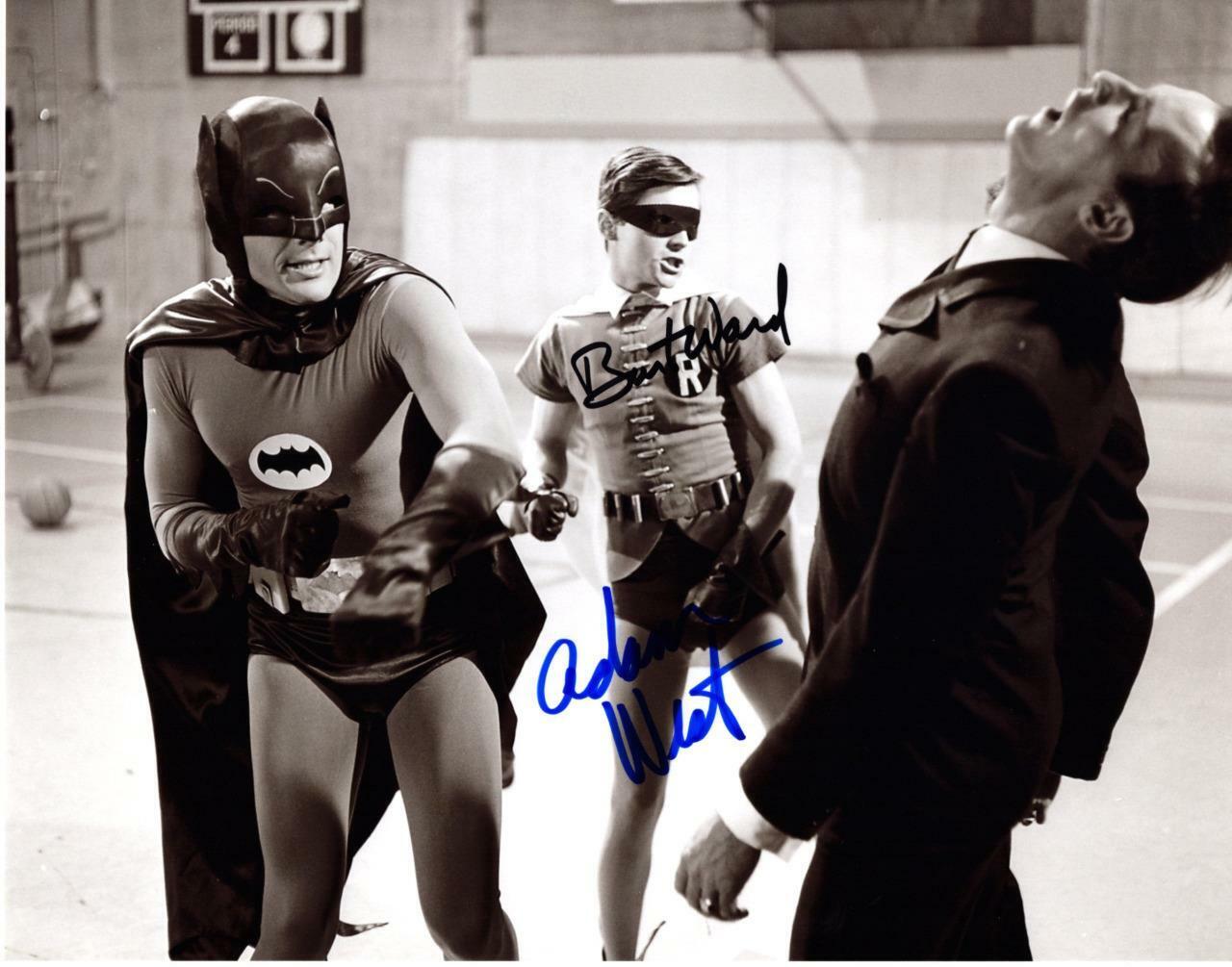 Adam West Burt Ward 11x14 autographed Photo Poster painting signed Picture amazing and COA