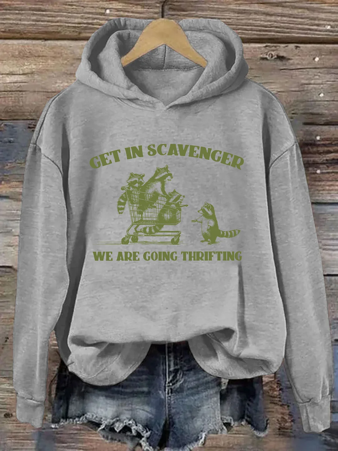 Get In Scavenger We're Going Thrifting Hoodie