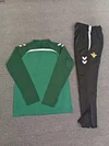 Kids Kit Real Betis 25-26 1/4 Zip Tracksuit green Chandal