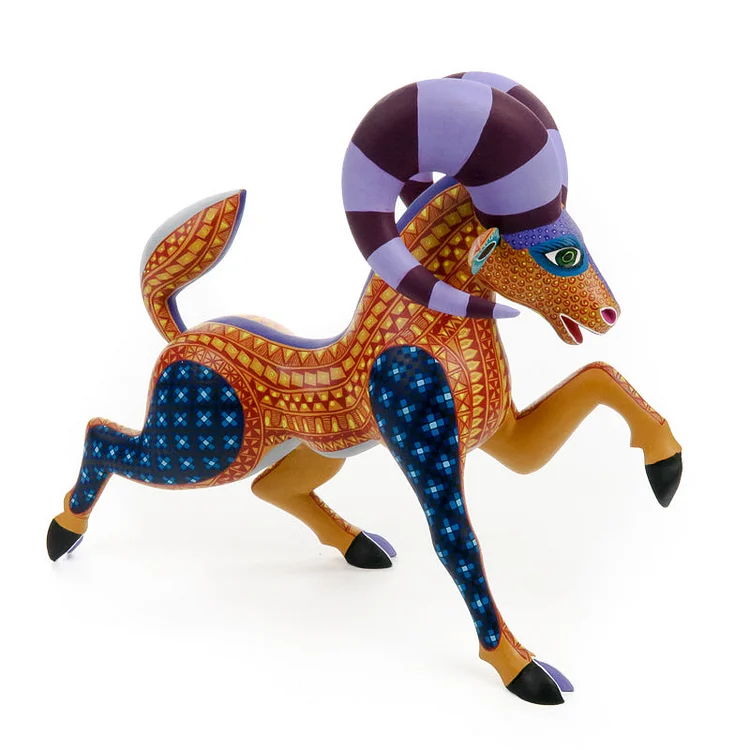 Bighorn Sheep - Oaxacan Alebrije Wood Carving