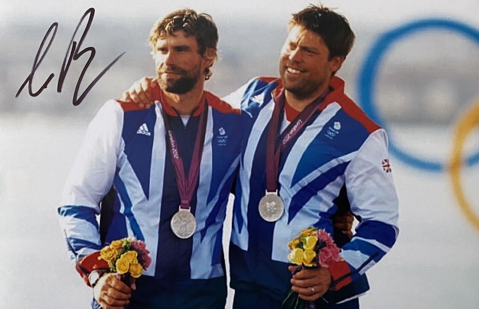 Iain Percy Genuine Hand Signed 6X4 Photo Poster painting - Team GB - Olympics - Sailor 6