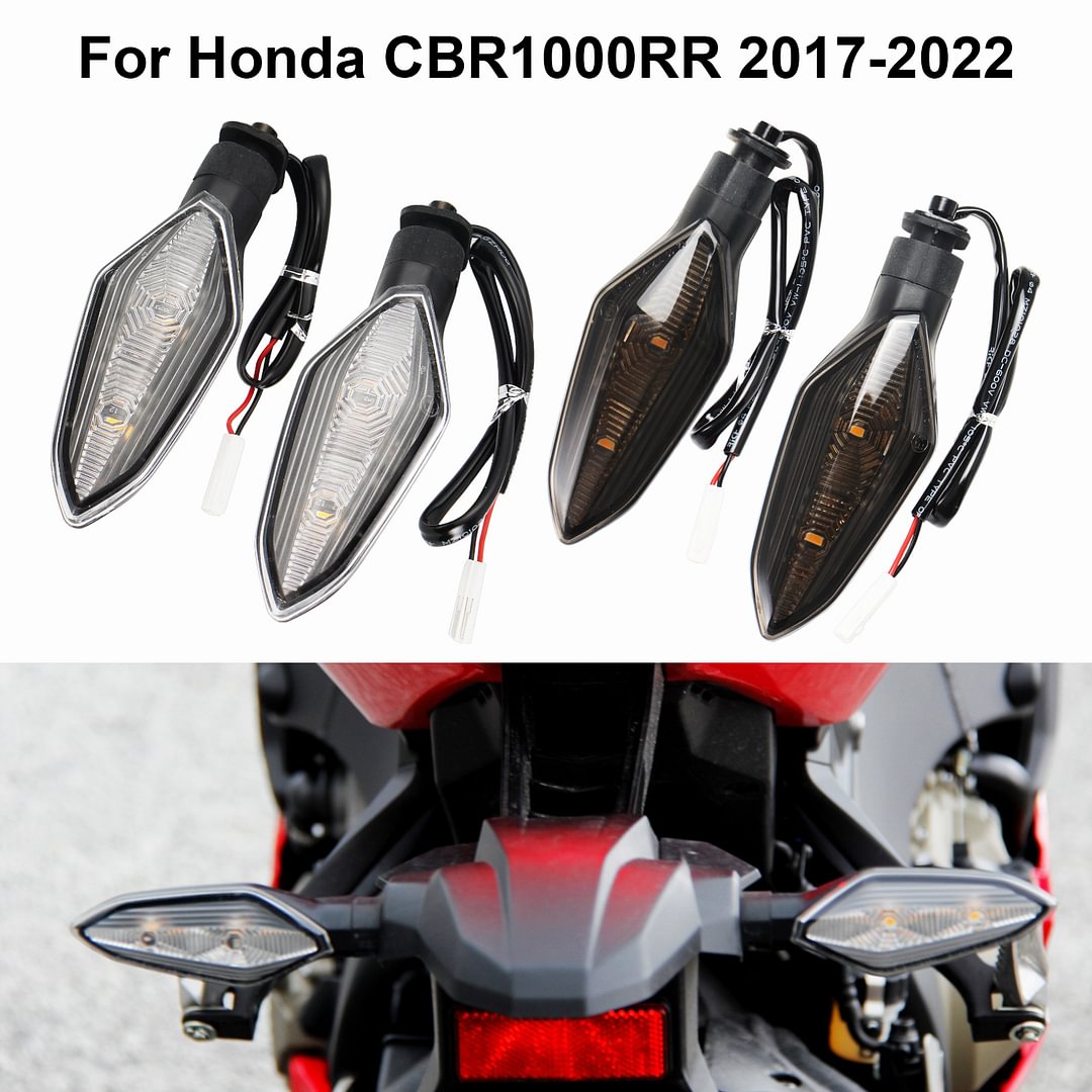LED Rear Turn Signals For Honda CBR1000RR/RA 2017-2022, CBR1000S 2017-2019