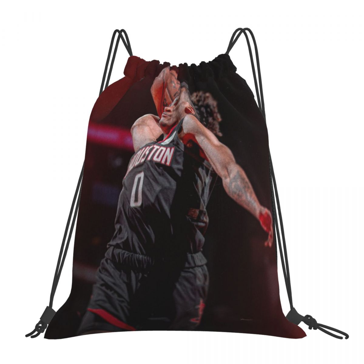 Houston Rockets Jalen Green Drawstring Bags for School Gym