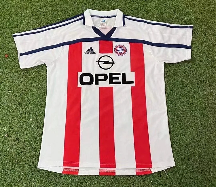 2000/01 Bayern away retro jersey 1:1 Thai quality