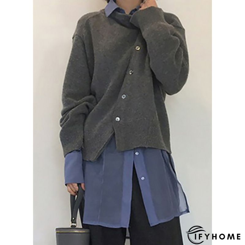 Loose Casual Sweater tunic | IFYHOME