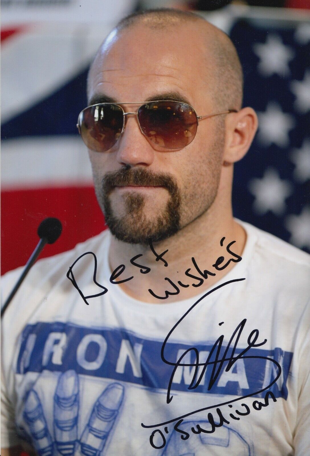 Gary O'Sullivan Hand Signed 12x8 Photo Poster painting - Boxing Autograph.