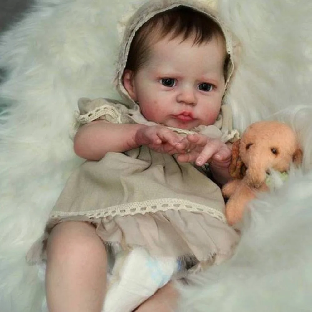 17'' Full Silicone Estelle&middot;li Reborn Baby Doll