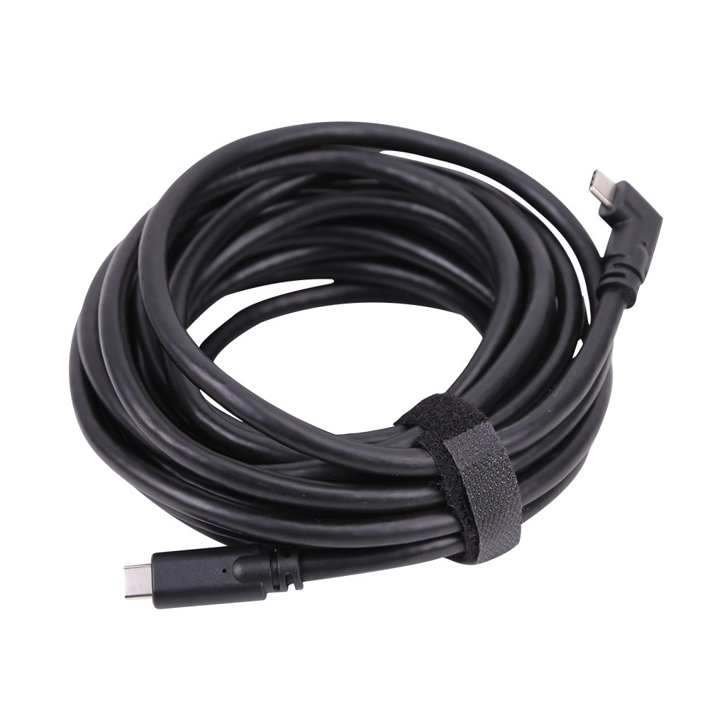 

USB 3.0 C to USB C Right Angled Link Cable for Oculus Quest 2 1 Rift S 16ft, 501 Original