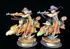 Desktop & Capsule Ver. Son Goku & Son Gohan Sniper 2.0 - Dragon Ball Resin Statue - ShiGuangJiMoWan Studio