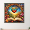 Diamond Painting -DIY Full Round Drill Heart Book