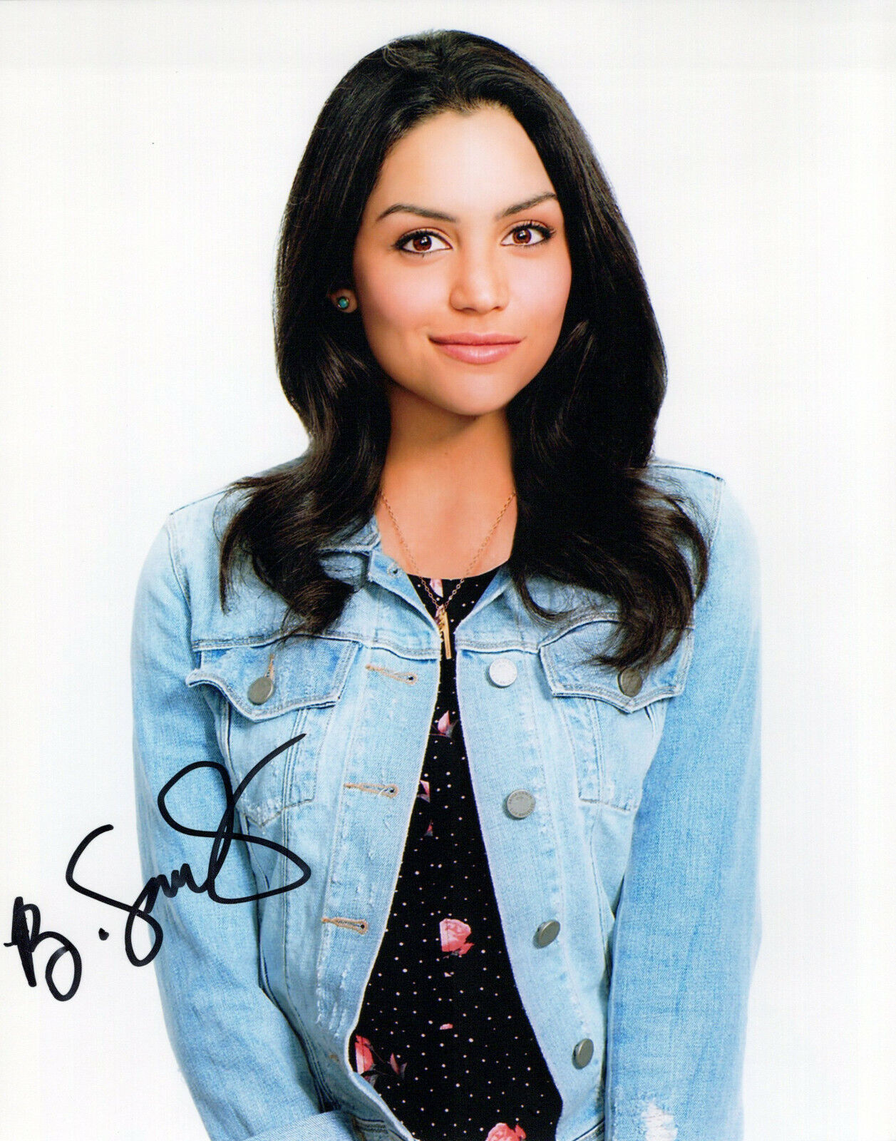 Bianca Santos glamour shot autographed Photo Poster painting signed 8x10 #6