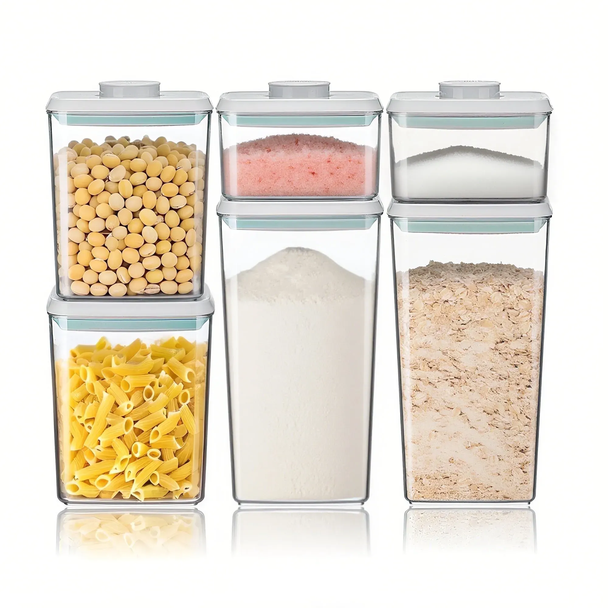 ANKOU Airtight Advantage: 6-Piece Kitchen & Pantry Storage Set