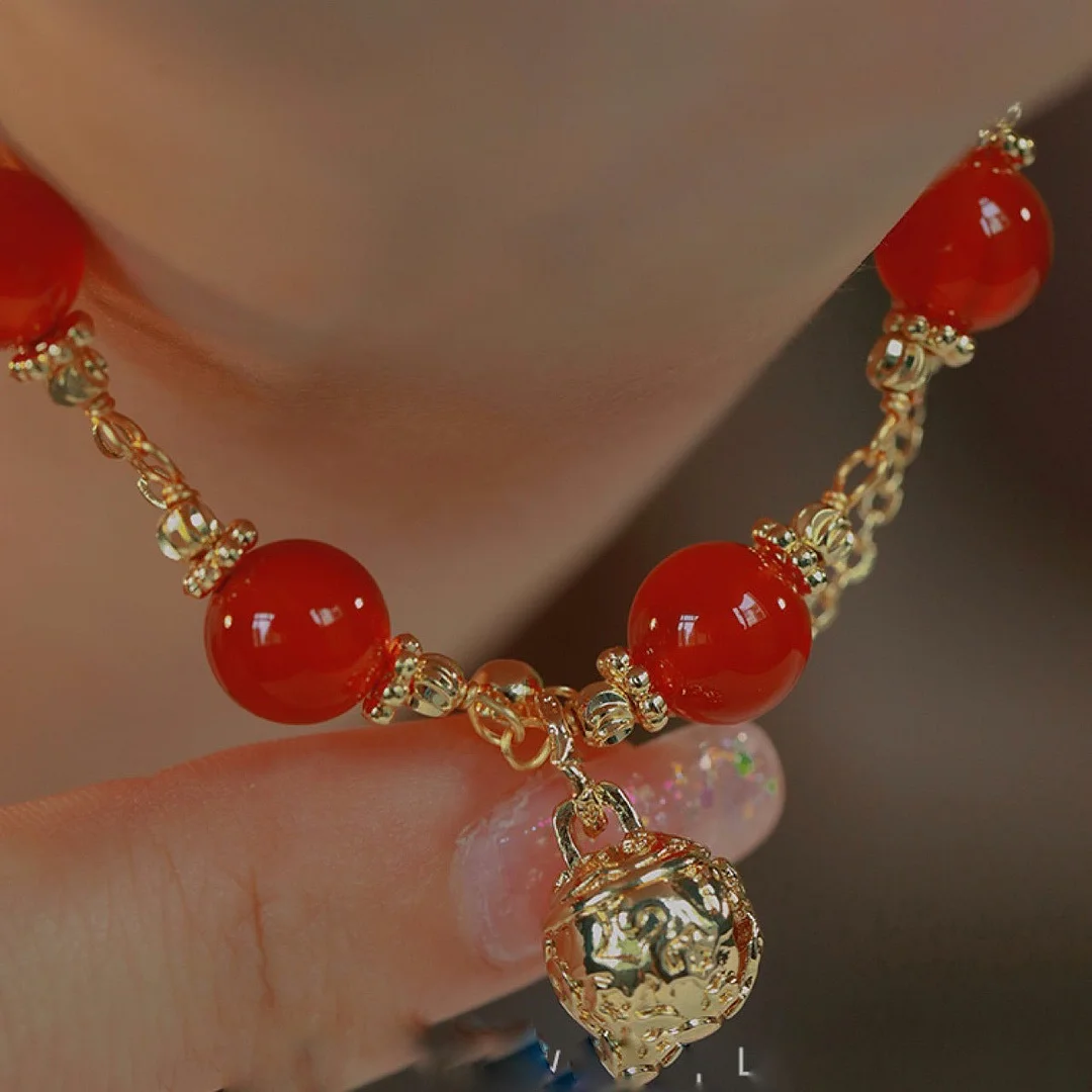 Red Agate Blessing Luck Bracelet
