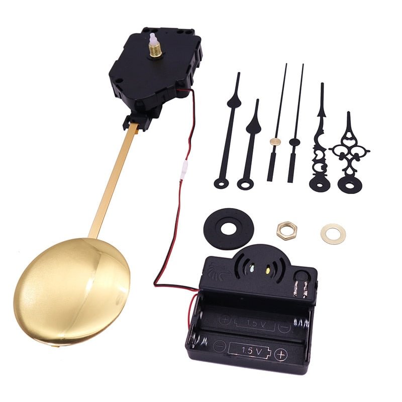 Quartz Pendulum Clock Movement Mechanism DIY Wall Clock Motor Repair Parts Classic Pendulum Clock Music Box Home Accessories