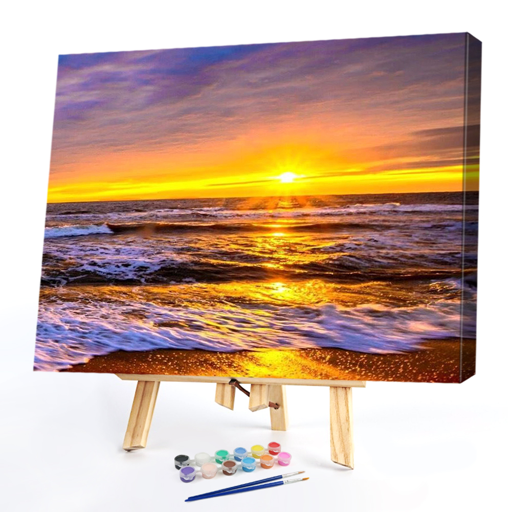 

50*40CM - Paint By Numbers - Sea, 501 Original