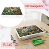DIY-Jesus-Plastik gro&szlig;e Kapazit&auml;t Diamantmalerei-Aufbewahrungsbox Weihnachtsgeschenke
