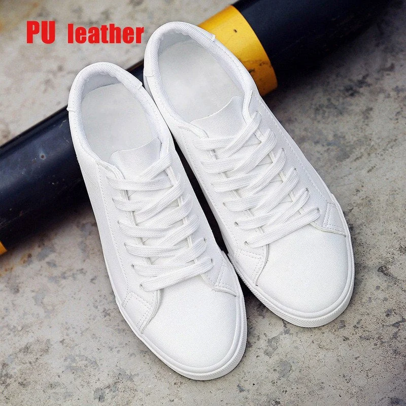 UEONG Canvas Sneakers For Women Casual Vulcanized Flat Shoes Ladies Trainers Star Style Woman Lace Up PU 2019 Zapatillas Mujer