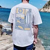 Men's Coastal Adventure Graphic T-Shirt For Summer Beach Days by Inlyline