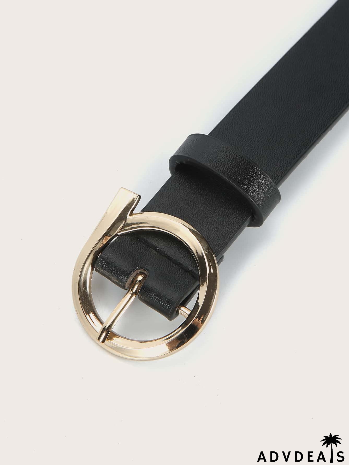 Gold Buckle Plus Size Belt