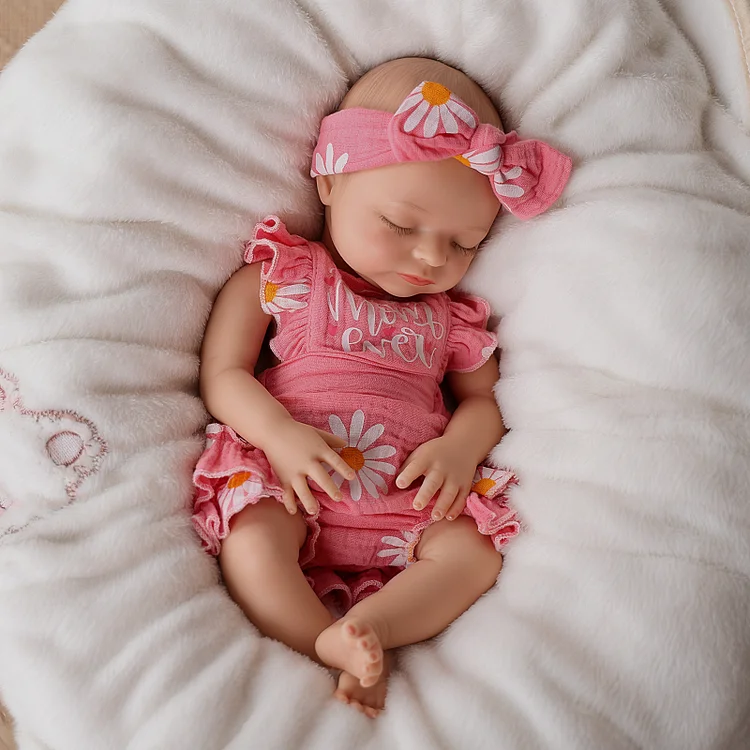 Babeside Larry 12"/16" Realistic Silicone Sleeping Baby Little Infant Healing of the Heart