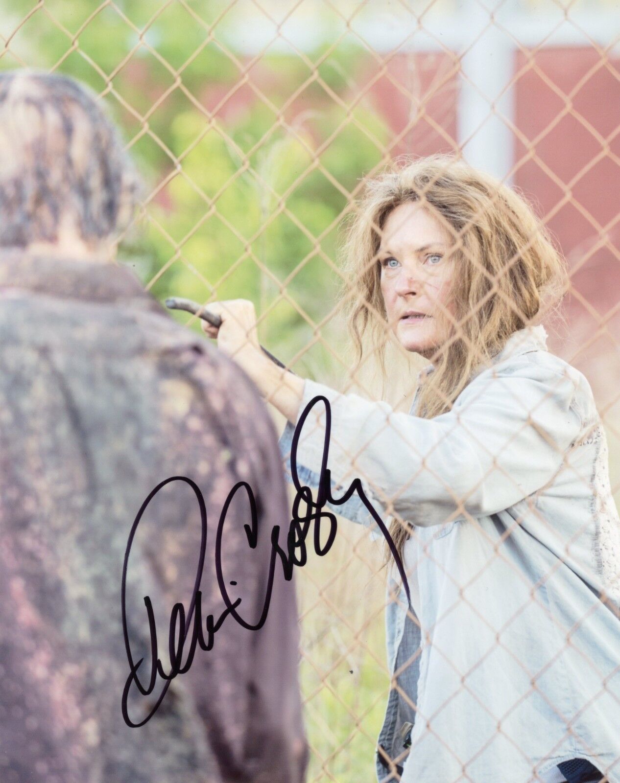 ~~ DENISE CROSBY Authentic Hand-Signed THE WALKING DEAD