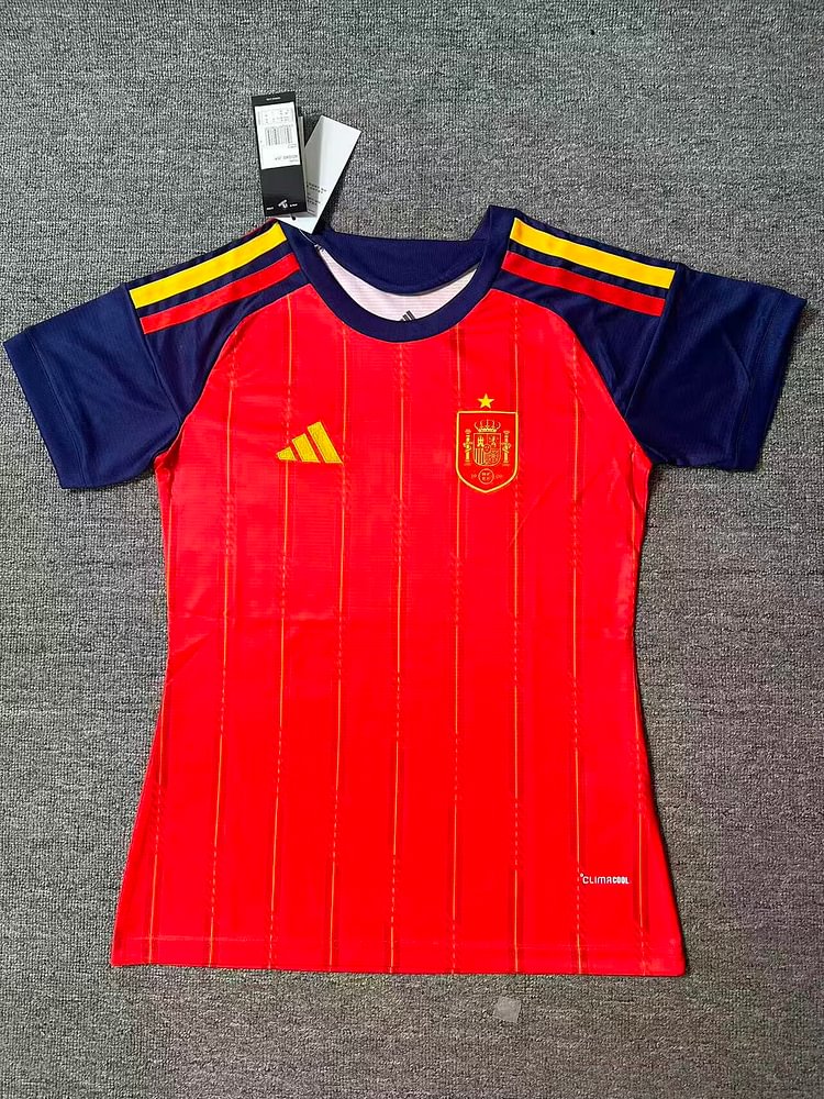 2026-27 World Cup Spain Home Jersey - Women's